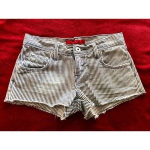 Levi's Jeans Engineer Striped Shorts Size 4M W27